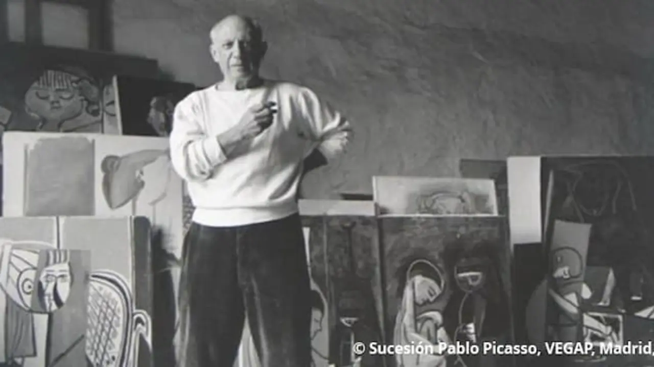 Pablo Picasso / &copy;Arnold Newman, Sucesion Pablo Picasso, VEGAP, Madrid 2024