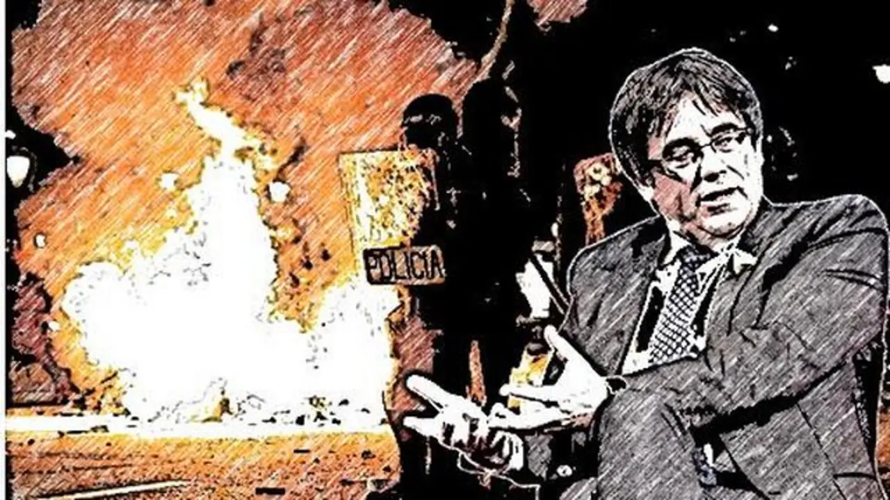 Puigdemont tiene claro que lo de los suyos no es terrorismo