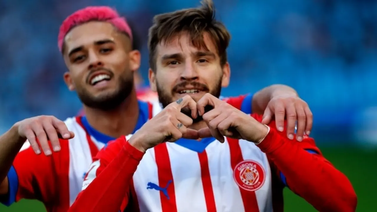 Portu, jugador del Girona FC. @LaLiga