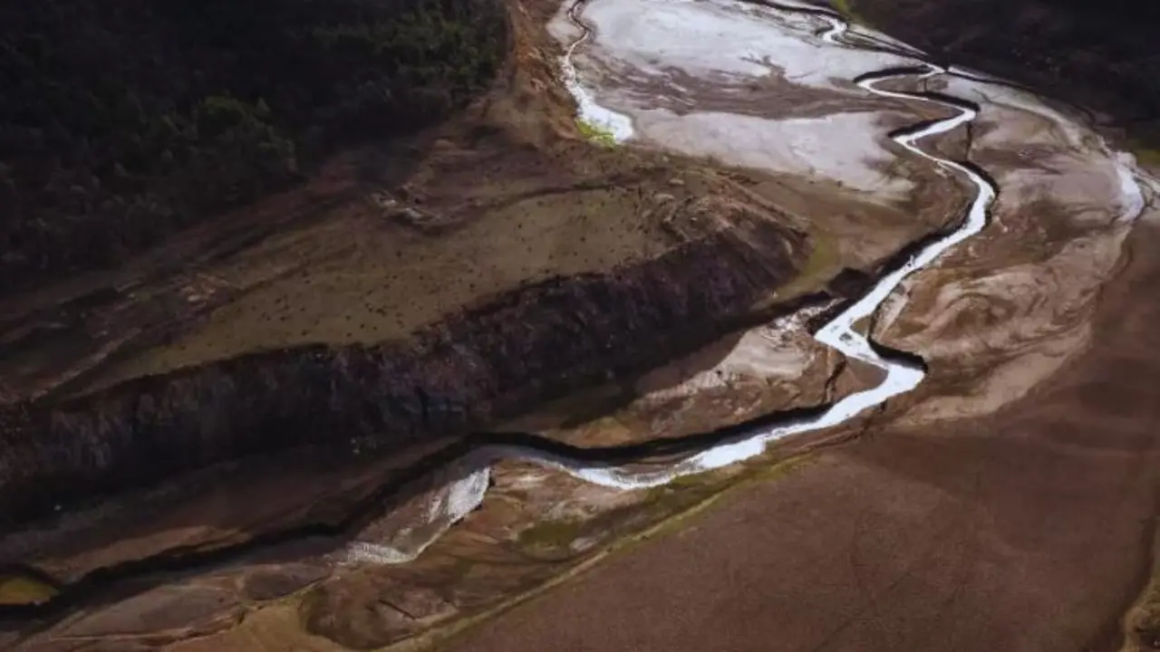 Embalse de La Baells con el 21% de su capacidad. / RR SS.