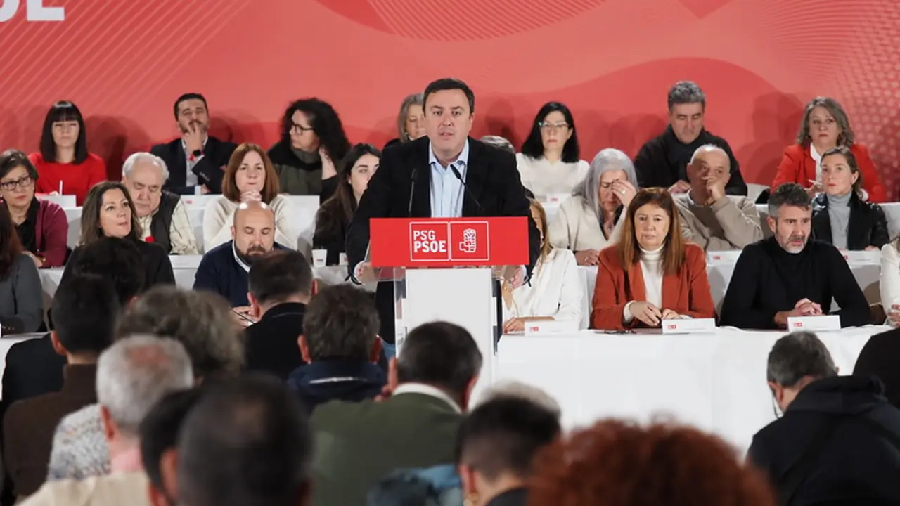 Valent&iacute;n Gonz&aacute;lez Formoso. / PSdeG
