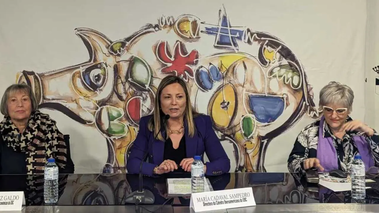 Mar&iacute;a Xos&eacute; Rodr&iacute;guez Galdo, Mar&iacute;a Cadaval y Mar&iacute;a Xos&eacute; Porteiro. / Mundiario