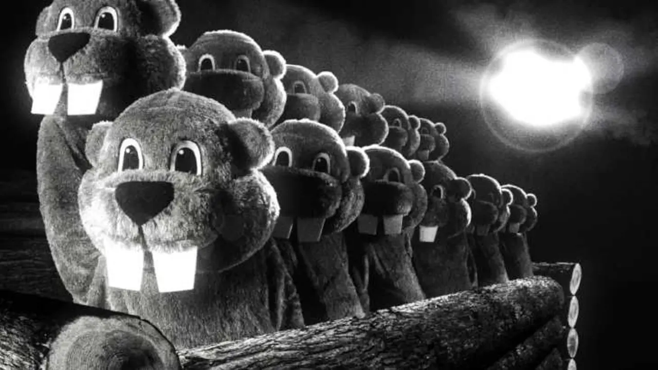 Una imagen de la cinta Cientos de castores, dirigida por Mike Cheslik. / Filmin