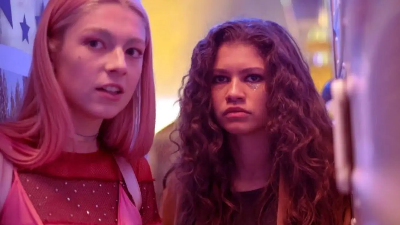 Hunter Schafer, actriz; y Zendaya, actriz. / HBO.