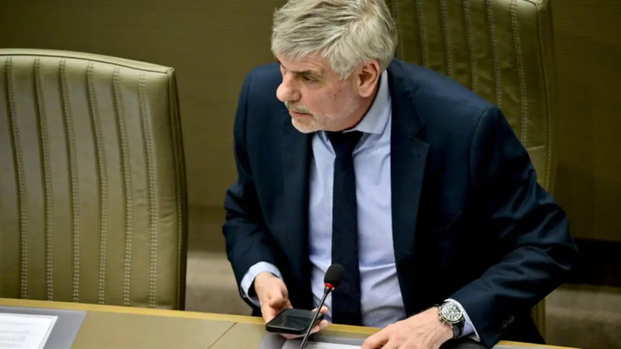Filip Dewinter, diputado flamenco de Vlaams Belang en B&eacute;lgica. / RR.SS
