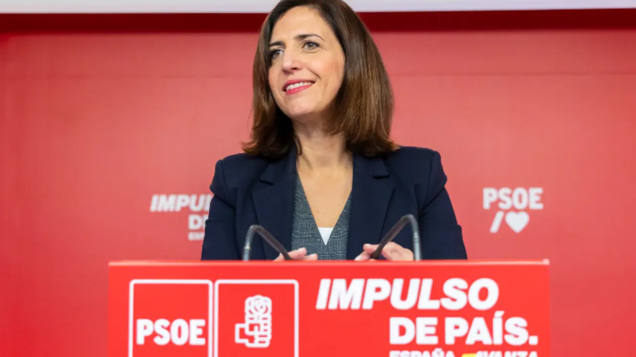 Esther Pe&ntilde;a, portavoz del PSOE. / PSOE