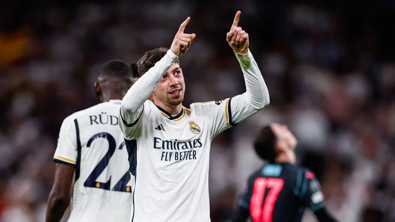 Federico Valverde, mediocampista del Real Madrid. / @RealMadrid