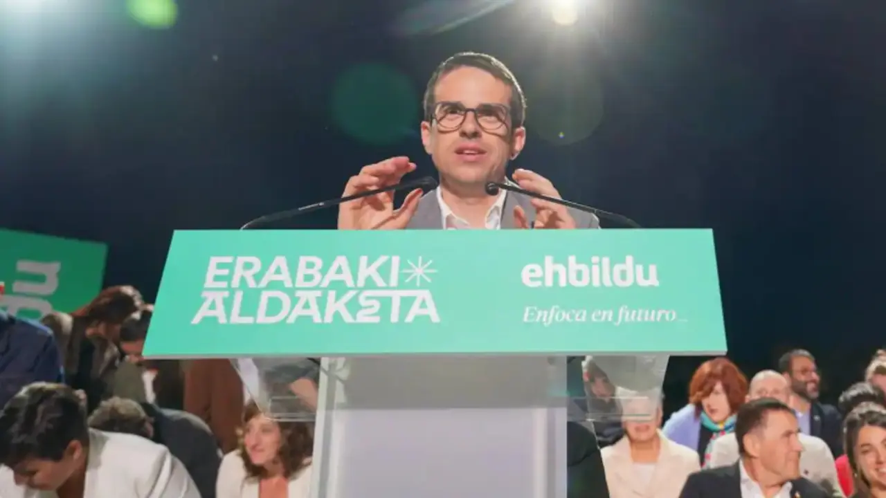 Pello Otxandiano, candidato de EH Bildu a las elecciones vascas. / RR.SS