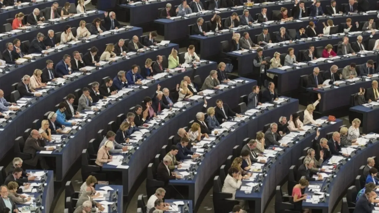 Sesi&oacute;n plenaria del Parlamento Europeo en Bruselas. / RR SS.
