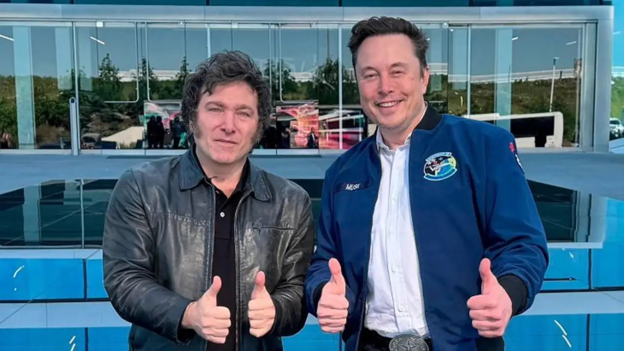 Javier Milei y Elon Musk. / RR.SS.
