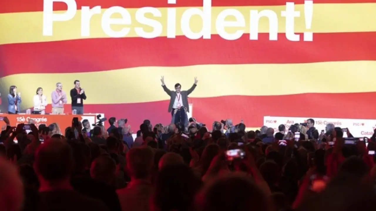 Salvador Illa, El l&iacute;der del PSC y candidato a la presidencia de la Generalitat. / X @salvadorilla