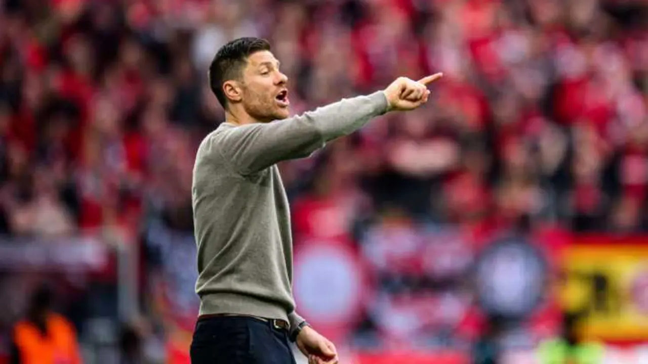 Xabi Alonso, entrenador del Bayer Leverkusen. / @bayer04_es