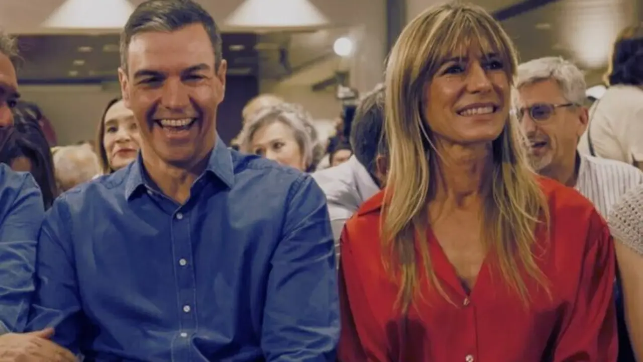 Pedro S&aacute;nchez, presidente del Gobierno, y su esposa, Bego&ntilde;a G&oacute;mez. / RR SS.