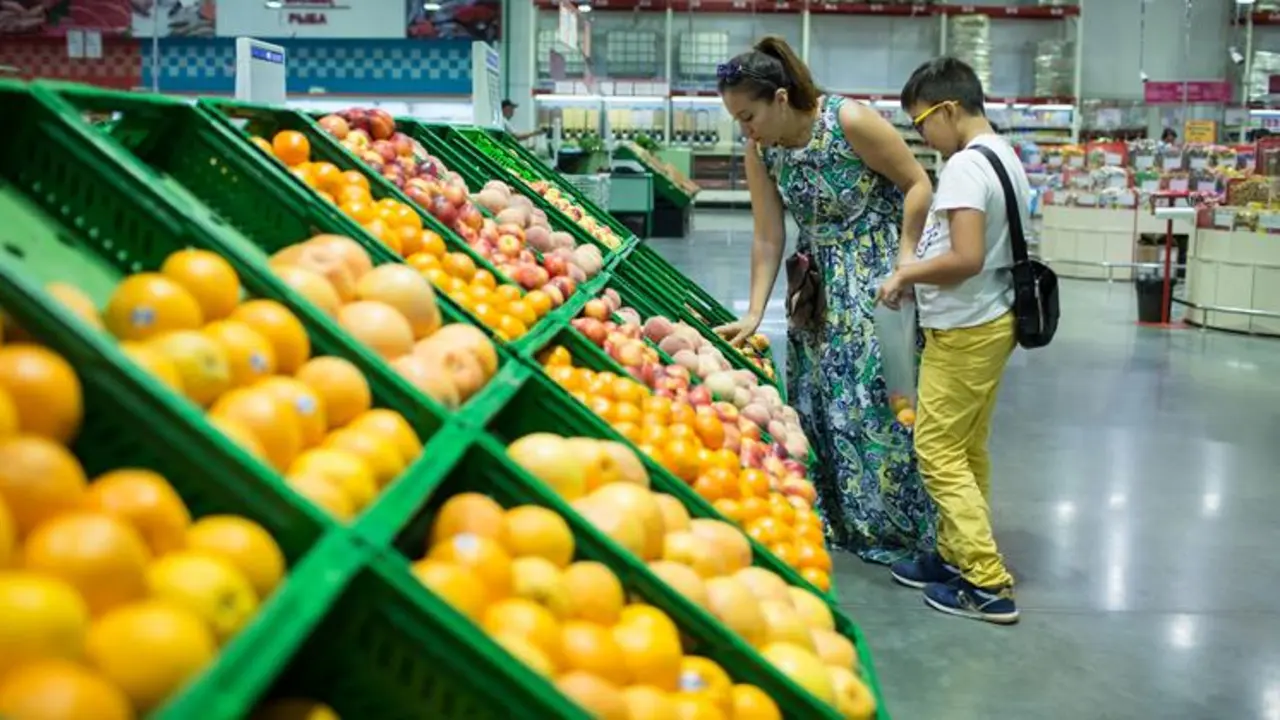 Compras de alimentos. / Unicef.
