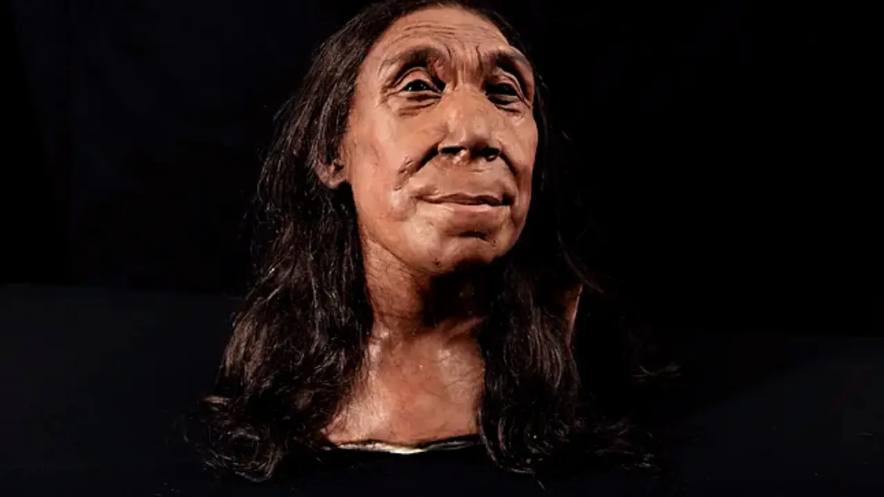 Recreaci&oacute;n art&iacute;stica de Shanidar Z, neandertal de hace 75.000 a&ntilde;os en el Kurdist&aacute;n iraqu&iacute;. / RR.SS.