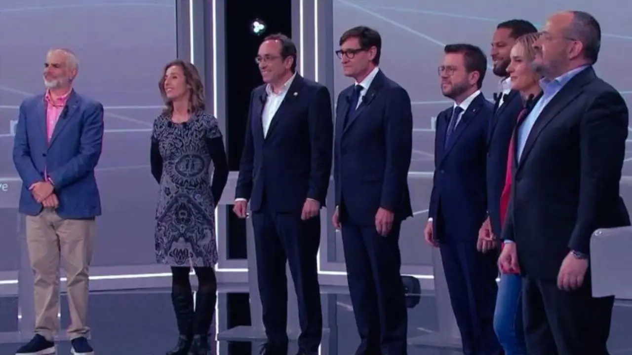 Candidatos a las elecciones catalanas. / RR SS.