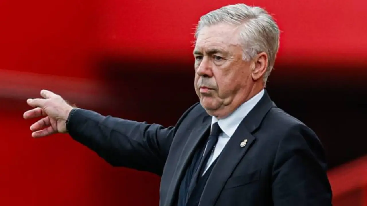Carlo Ancelotti durante el partido entre el Granada y el Real Madrid. /  @realmadrid