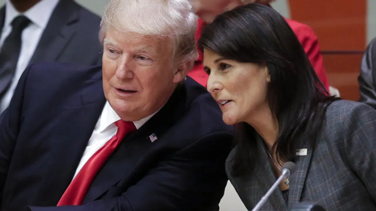 Donald Trump y Nikki Haley. / RR SS