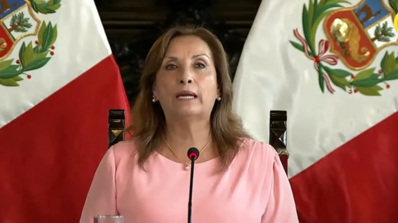 Dina Boluarte, presidente de Per&uacute;. / RR.SS.