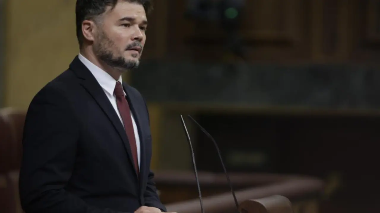 Gabriel Rufi&aacute;n, portavoz parlamentario de ERC. / Congreso de los Diputados