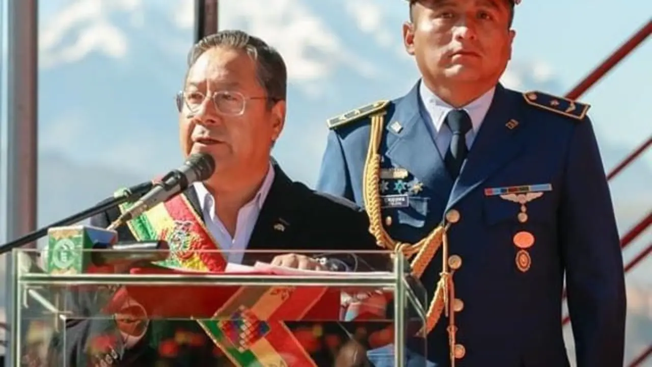 Luis Arce, presidente de Bolivia. / RR.SS.