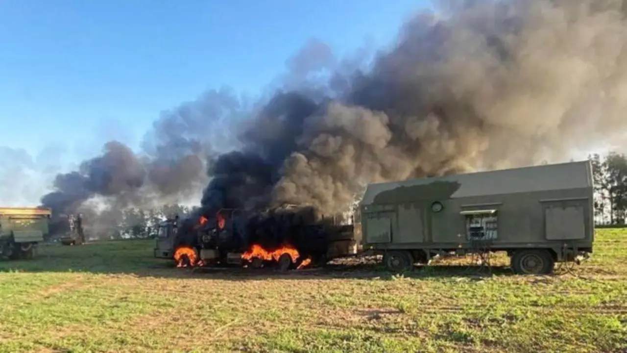 Sistema antia&eacute;reo ruso en B&eacute;lgorod. / RR.SS.