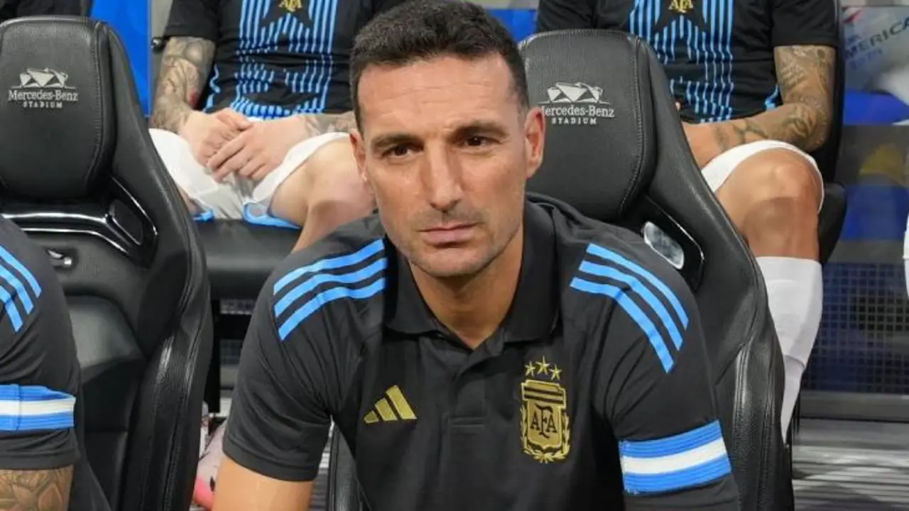 Lionel Scaloni, seleccionador de Argentina. / @argentina