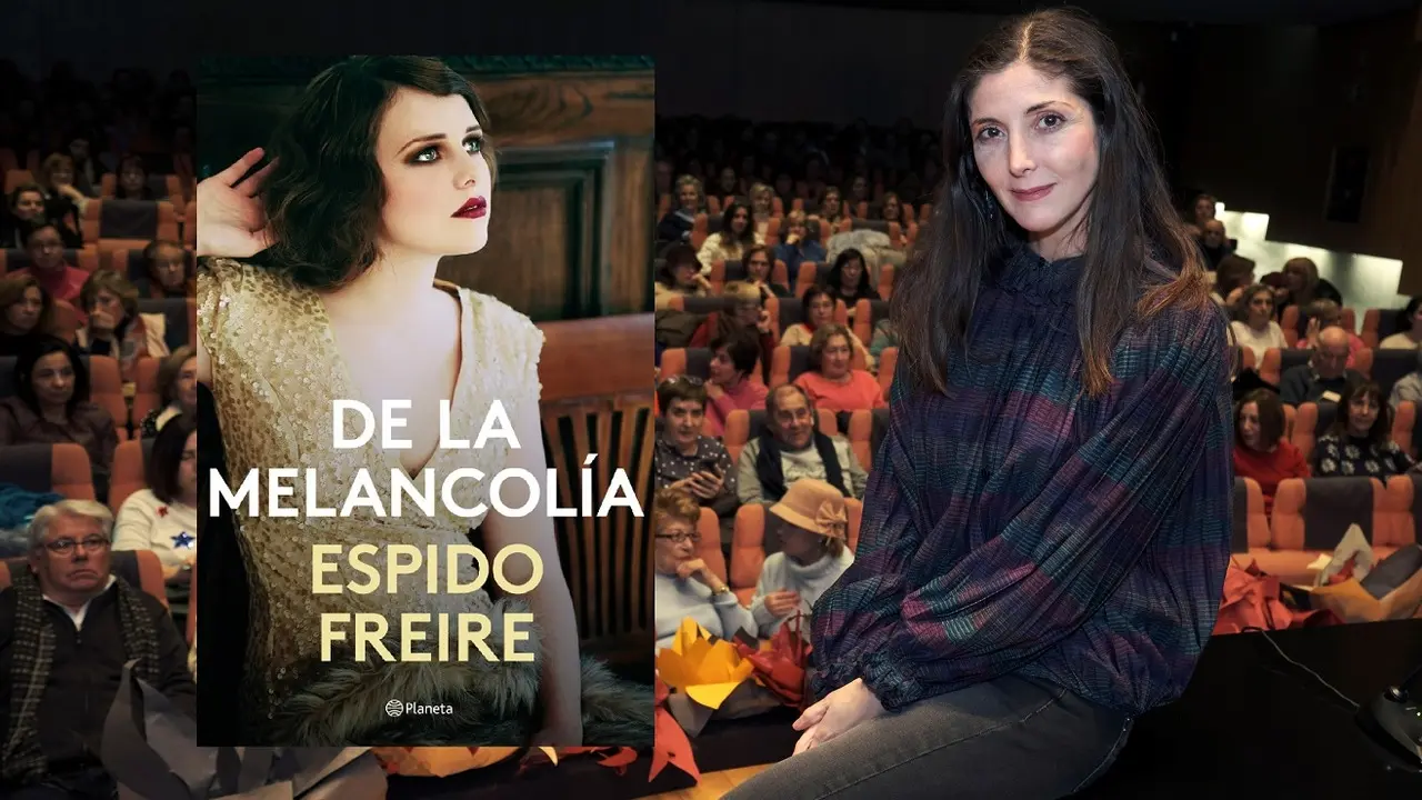 Espido Freire y "De la melancol&iacute;a"./ Ondacero.es