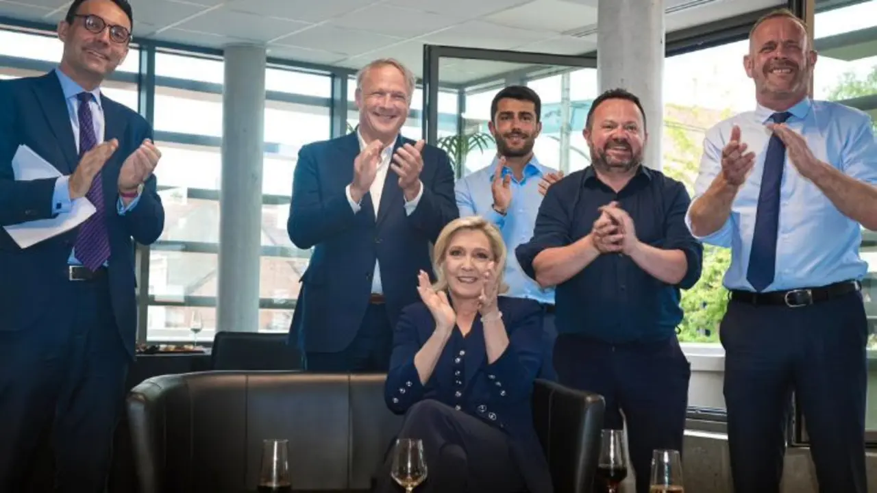 Marine Le Pen, pol&iacute;tica francesa. / @MLP_officiel.