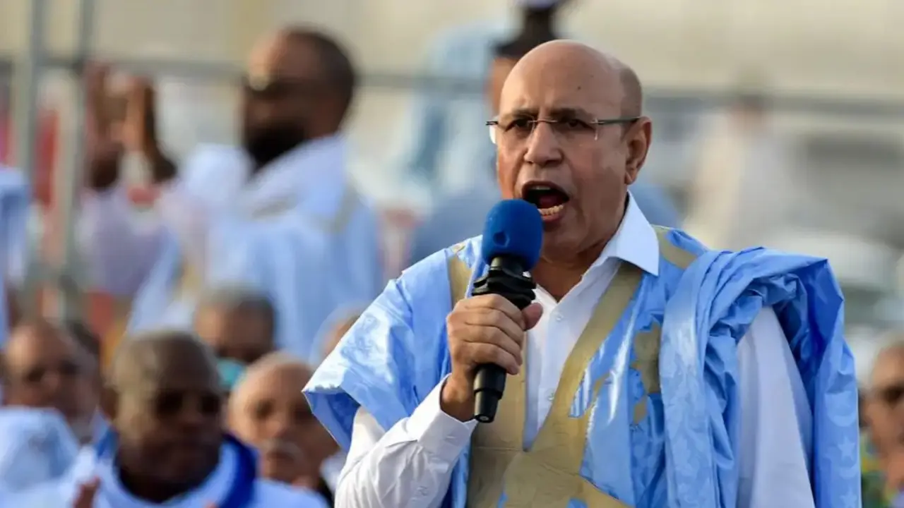Mohamed Ould Ghazouani, presidente de Mauritania. / RR.SS