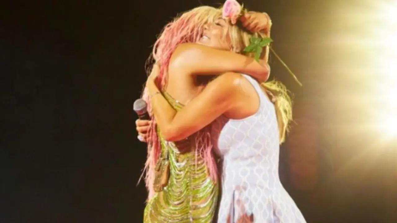 Karol G, cantante; y Amaia Montero, cantante. / @amaiamonterooficial.