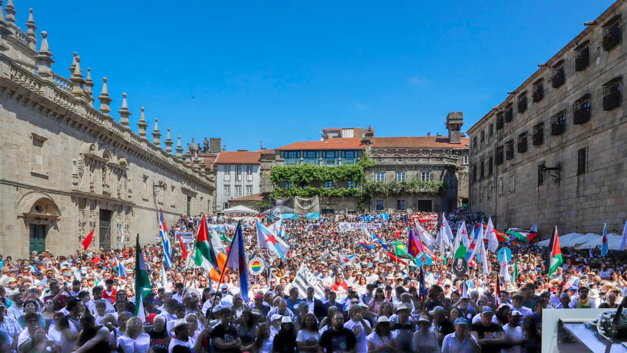 A Quintana en el D&iacute;a da Patria Galega. / Xurxo Lobato