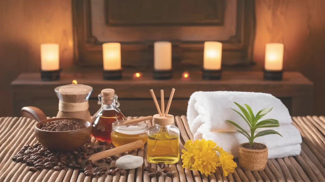 Algunos de los elementos necesarios para montar tu propio spa en casa. / O.B.