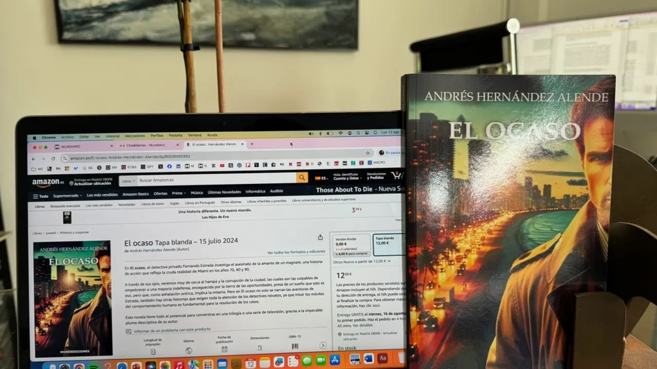 El ocaso, a la venta en Amazon. / Mundiario