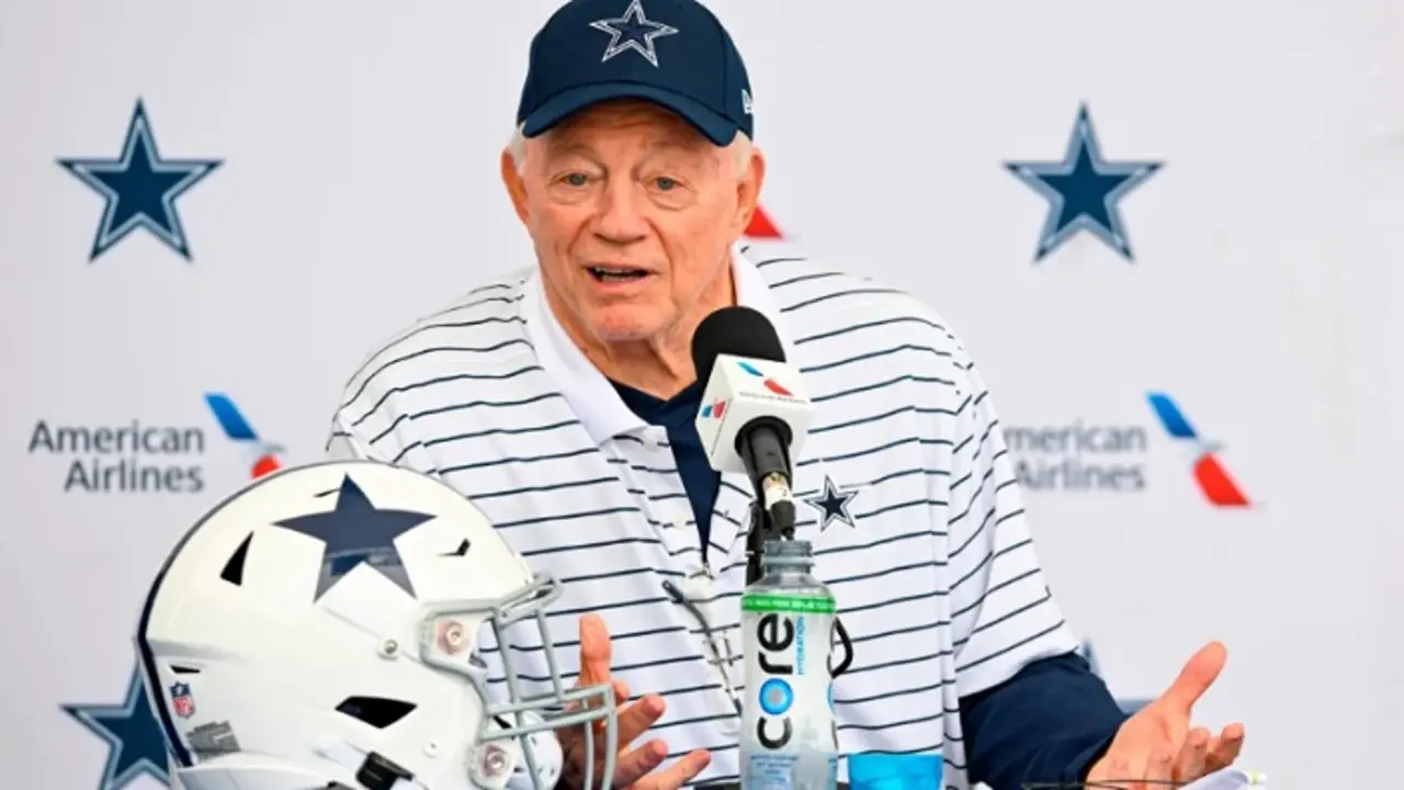 Jerry Jones, due&ntilde;o de los Dallas Cowboys en la NFL. / RR SS