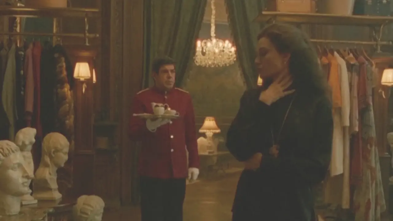 A still from the film <em>Maria</em>, starring Angelina Jolie. / M.M.