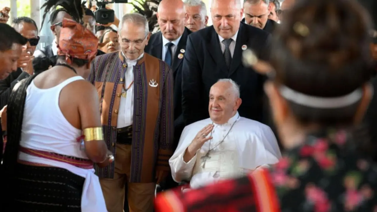 El papa Francisco en Timor Oriental. / El Vaticano