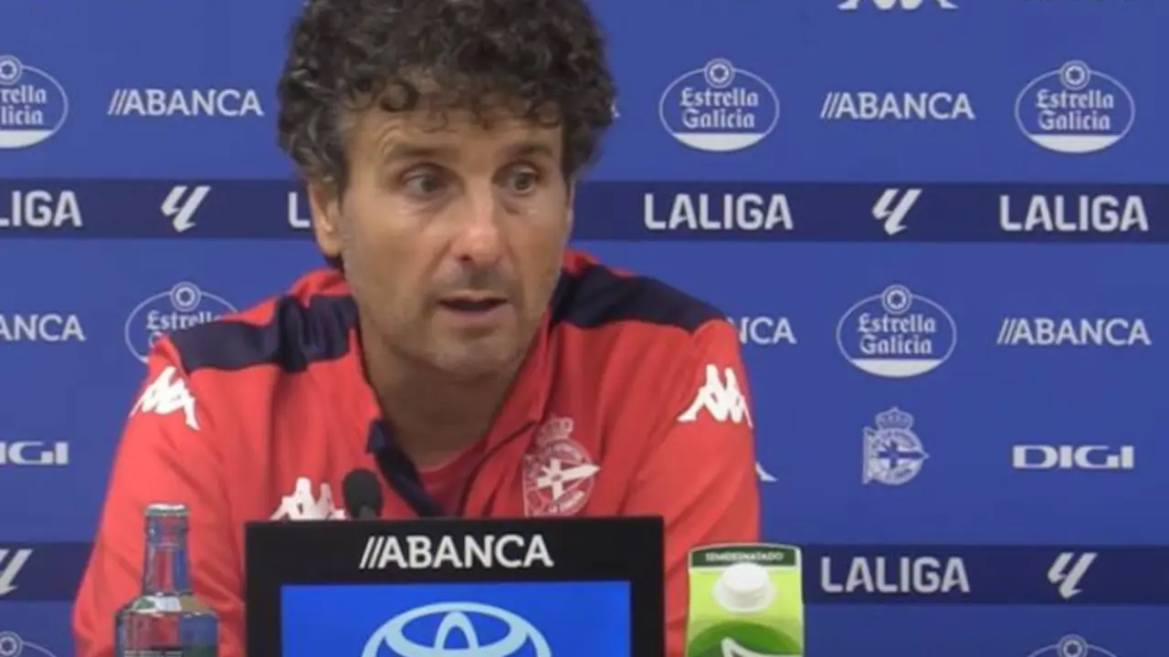 Imano Idiakez, entrenador del Deportivo de La Coru&ntilde;a. /  @rcdeportivo