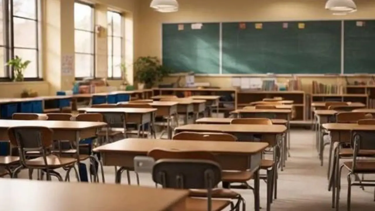 Un sal&oacute;n de clases. / Pixabay.