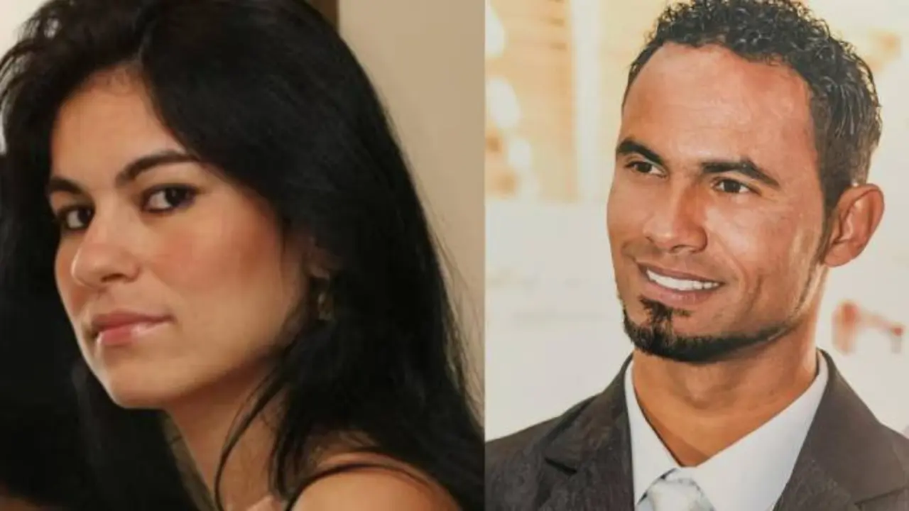 Eliza Samudio y Bruno Fernandes. /  Composici&oacute;n