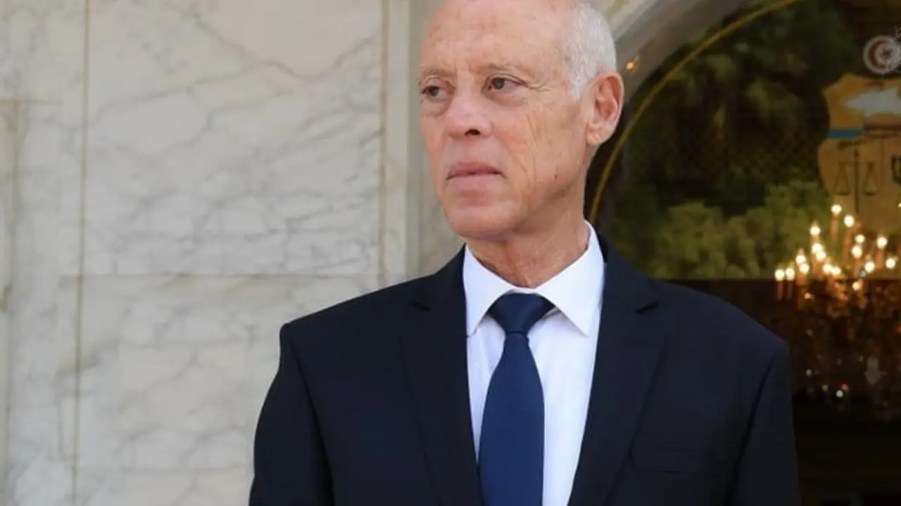 Kais Said, presidente de T&uacute;nez. / RR.SS