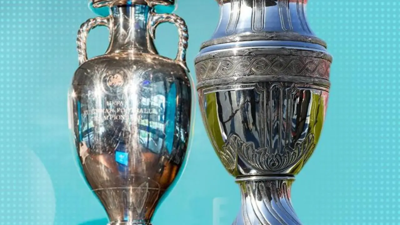 T&iacute;tulos de Eurocopa y Copa Am&eacute;rica. / @Twitter
