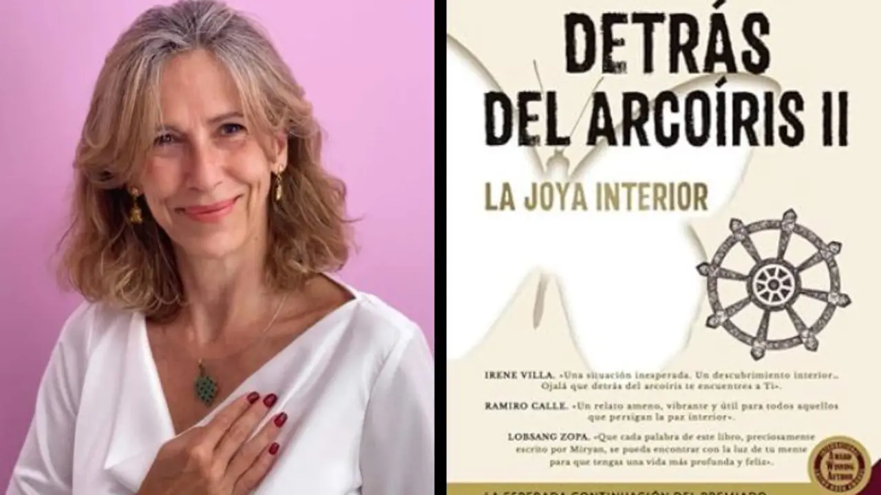Miryan Wodnik, colaboradora de MUNDIARIO y la autora del aclamado libro Detr&aacute;s del arco&iacute;ris II: La joya interior. / RR SS.
