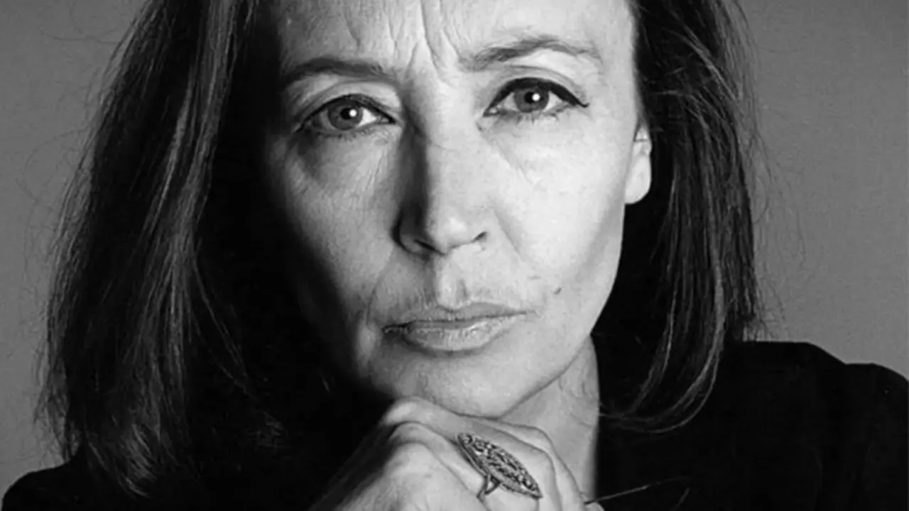 Oriana Fallaci, periodista. / RR SS.