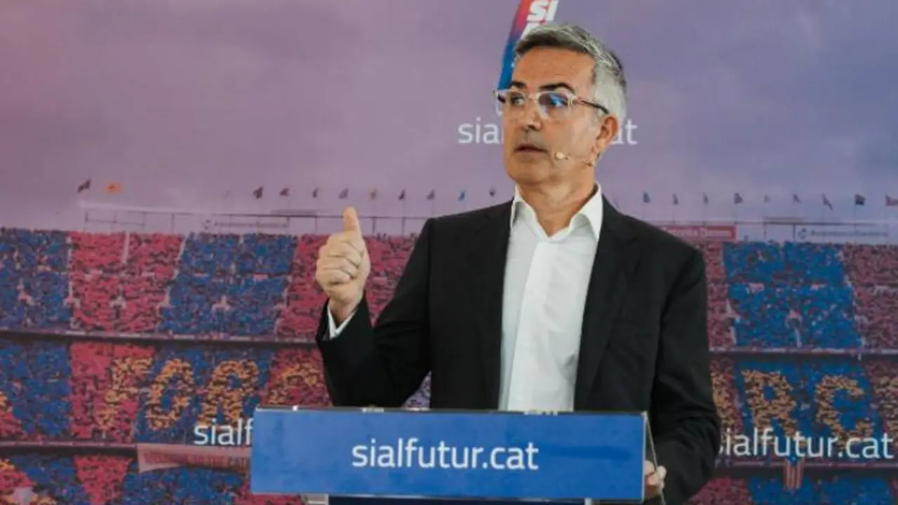V&iacute;ctor Font, excandidato a la presidencia del FC Barcelona. / @victor_font