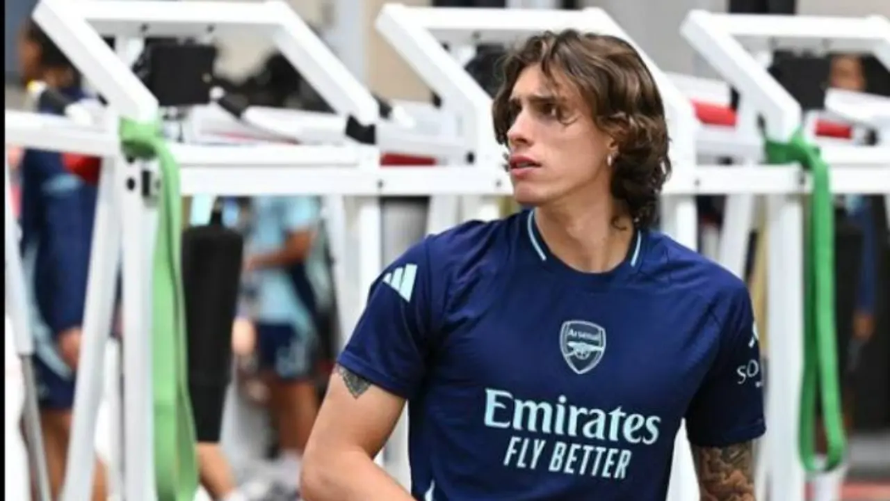 Riccardo Calafiori, jugador del Arsenal. /  @richycala