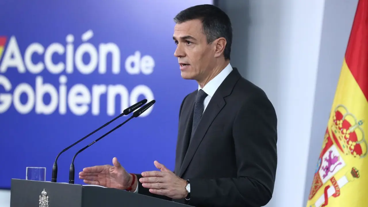 Pedro S&aacute;nchez, presidente del Gobierno. / www.lamoncloa.gob.es.