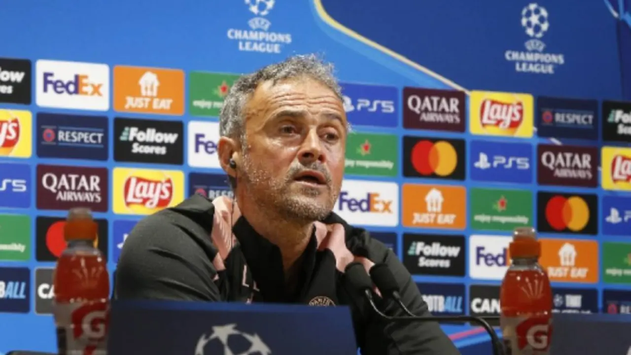 Luis Enrique Mart&iacute;nez, entrenador del PSG. /  @psg_inside