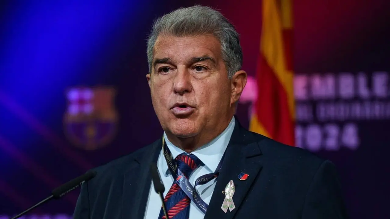 Joan Laporta, presidente del FC Barcelona. / @jlaportaoficial