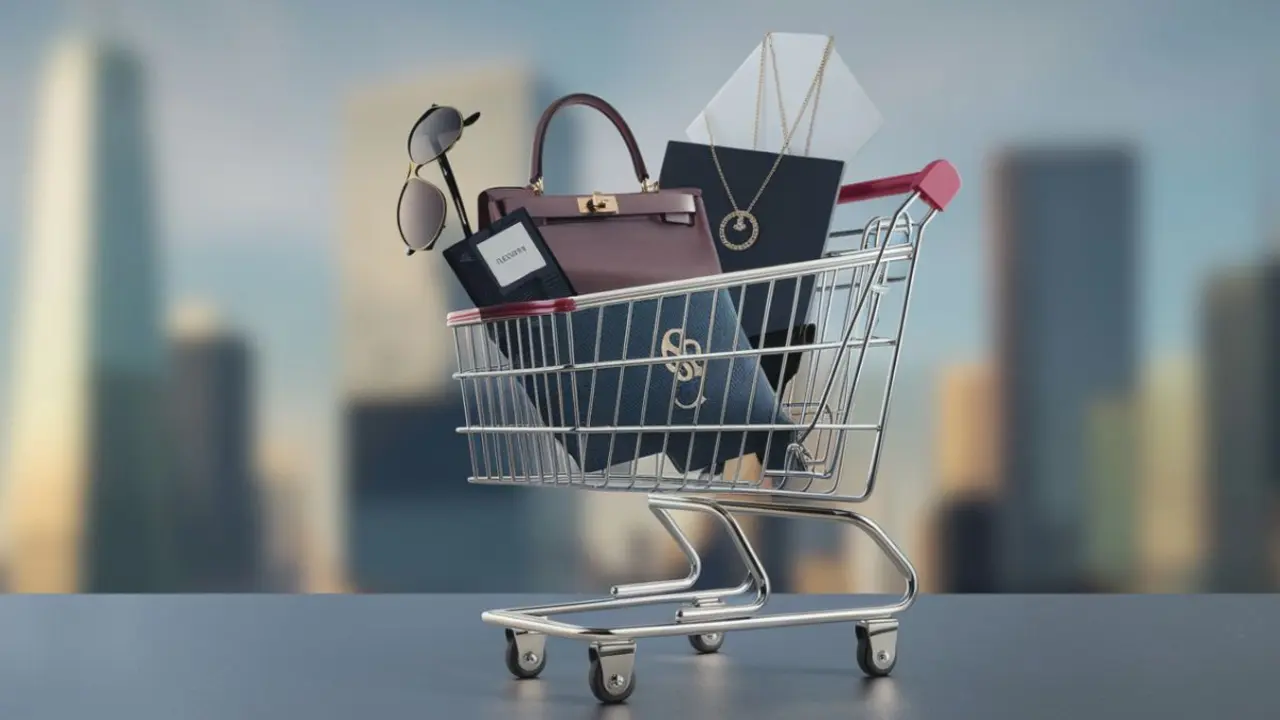 Un carrito de la compra virtual lleno de productos exclusivos. / MundiStyle.